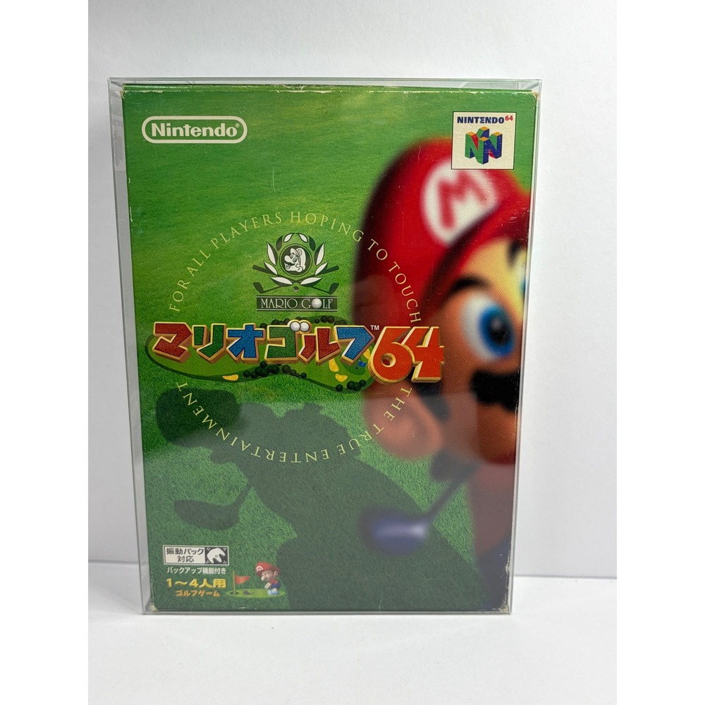 Mario‎ Golf 64 Nintendo 64 N64 Japan Import CIB NUS-P-NMFJ Complete Boxed